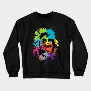 Beetlejuice Paint Splash Crewneck Sweatshirt